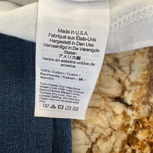 NWT J. Crew White W/Yellow "Sun Salutation" Graphic T-Shirt - SIZE MEDIUM - Picture 6 of 6